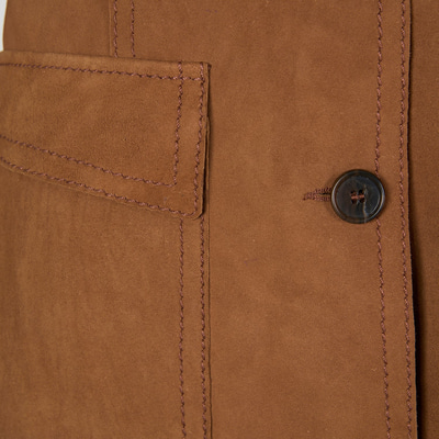 Chalsie Taba Kadın Süet Deri Ceket