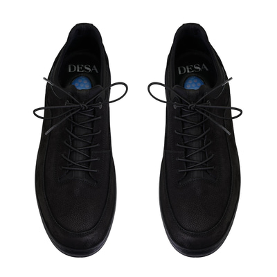 Charles Siyah Erkek Deri Günlük Ayakkabı