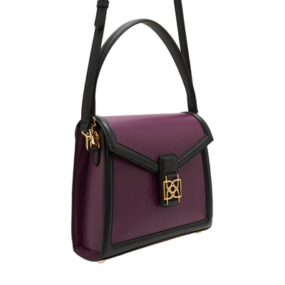 Chase Bordo Kadın Deri Omuz Çantası