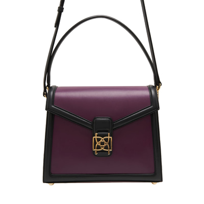 Chase Bordo Kadın Deri Omuz Çantası