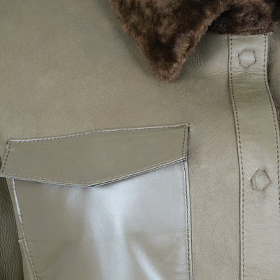 Chayan Yeşil Kadın Çift Taraflı Gömlek