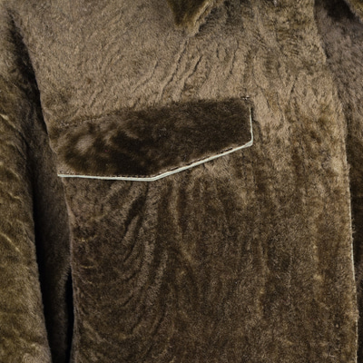 Chayan Yeşil Kadın Çift Taraflı Gömlek