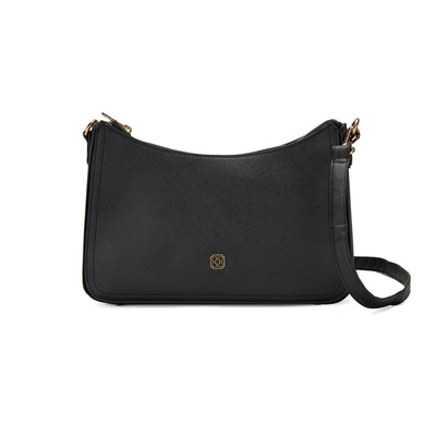 Chertan Siyah Kadın Omuz Çantası