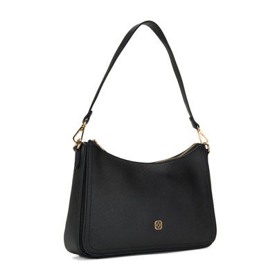 Chertan Siyah Kadın Omuz Çantası