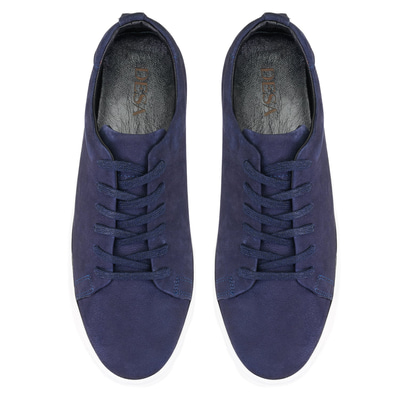 Chris Lacivert Erkek Deri Spor Ayakkabı