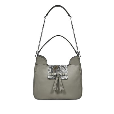 Clara Kadın Yılan Baskılı Deri Omuz Askılı Çanta