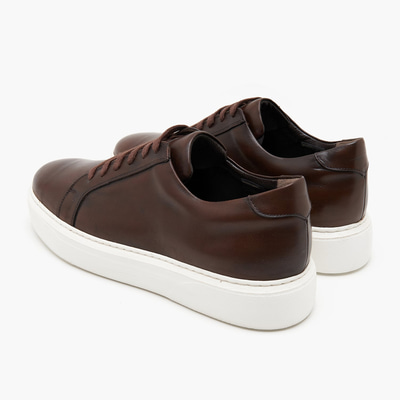 Cliff Kahve Erkek Deri Spor Ayakkabı