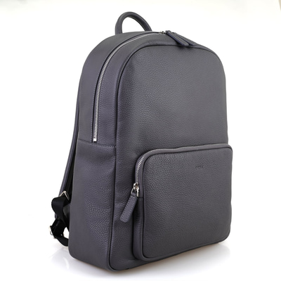 Coleman Gri Deri Sırt Çantası