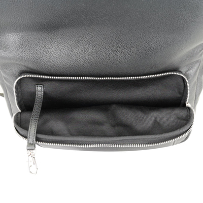 Coleman Siyah Deri Sırt Çantası