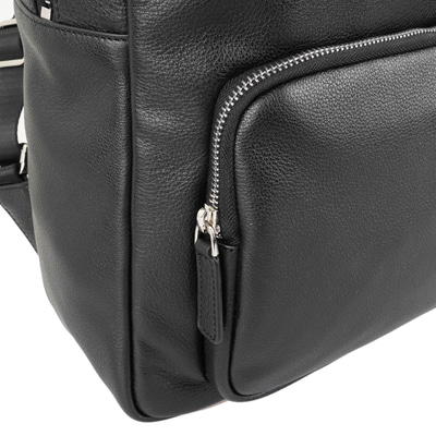 Coleman Siyah Deri Sırt Çantası