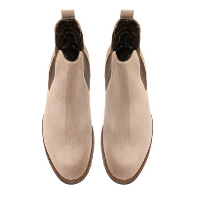 Coleta Vizon Erkek Yandan Lastikli Süet Deri Chelsea Bot