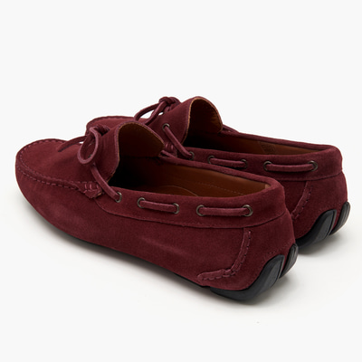 Connor Bordo Erkek Süet Loafer