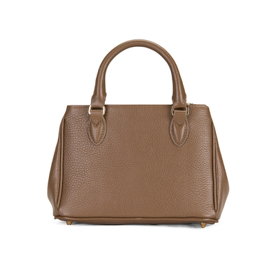 Cora Kahve Kadın Deri El Çantası