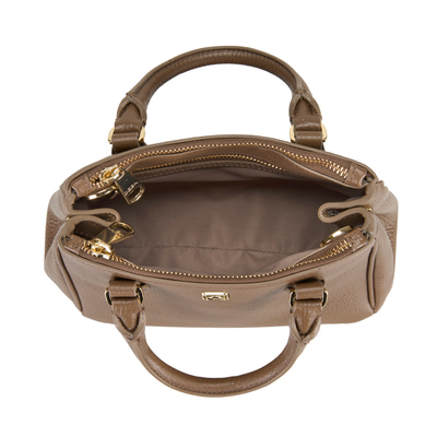 Cora Kahve Kadın Deri El Çantası