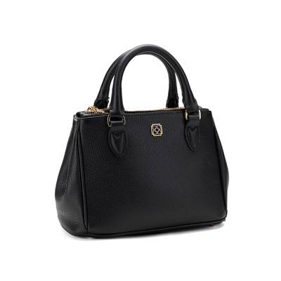 Cora Siyah Kadın Deri El Çantası