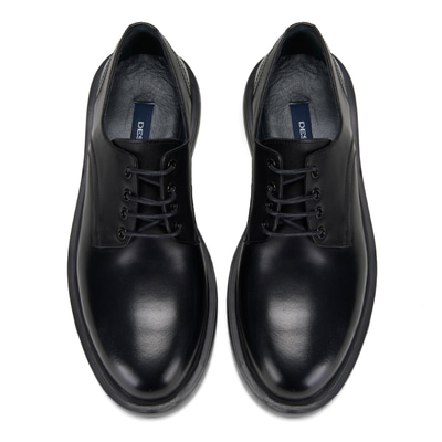 Coral Siyah Erkek Günlük Deri Ayakkabı