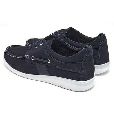 Costello Lacivert Erkek Nubuk Deri Günlük Ayakkabı