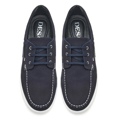 Costello Lacivert Erkek Nubuk Deri Günlük Ayakkabı