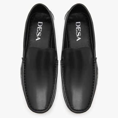 Costner Siyah Erkek Deri Loafer