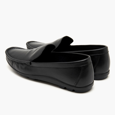 Costner Siyah Erkek Deri Loafer