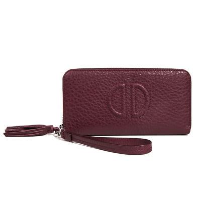 D Logolu Büyük Kadın Deri Cüzdan