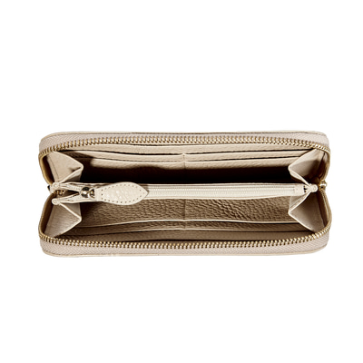 D Logolu Büyük Kadın Deri Cüzdan