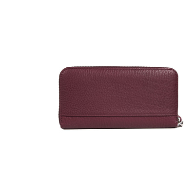 D Logolu Büyük Kadın Deri Cüzdan