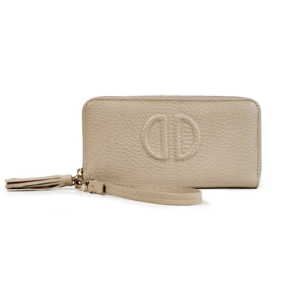 D Logolu Büyük Kadın Deri Cüzdan