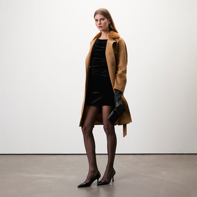 Daisy Siyah Kadın Gece Çantası