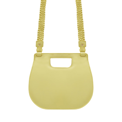 Damian Sarı Kadın Deri El Çantası