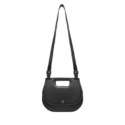 Damian Siyah Kadın Deri El Çantası