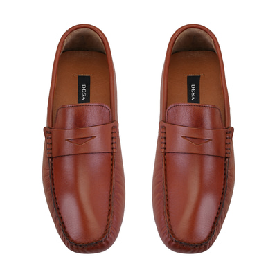 Dareau Taba Erkek Deri Loafer
