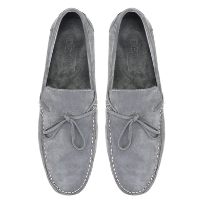 Daron Koyu Gri Erkek Süet Loafer