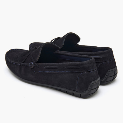 Daron Lacivert Erkek Süet Loafer