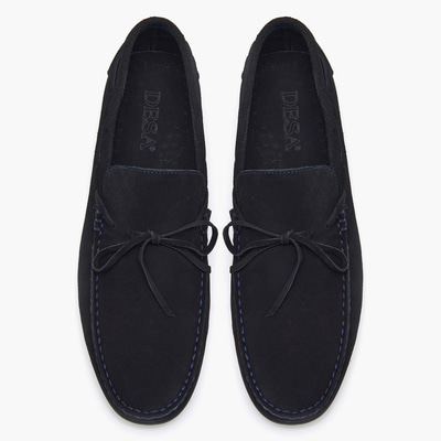 Daron Lacivert Erkek Süet Loafer