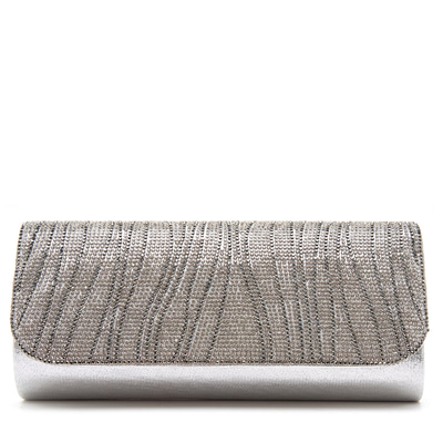 Darrell Gümüş Kadın Gece Çantası