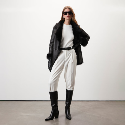 Debora Kahve Kadın Kürk Ceket