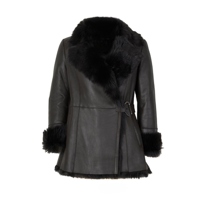 Debora Kahve Kadın Kürk Ceket