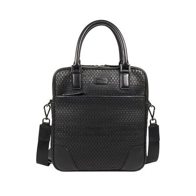 Delaney Erkek Örgü Deri Postacı Çantası