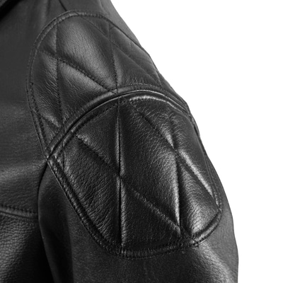 Delera Siyah Erkek Deri Ceket