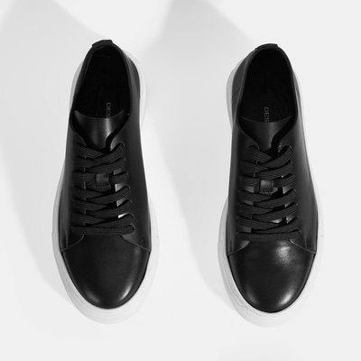 Denissy Siyah Erkek Deri Ayakkabı