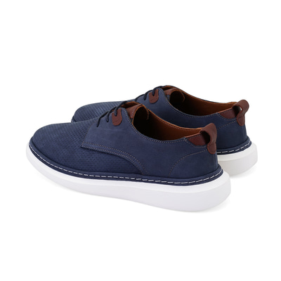 Derick Lacivert Erkek Deri Günlük Ayakkabı