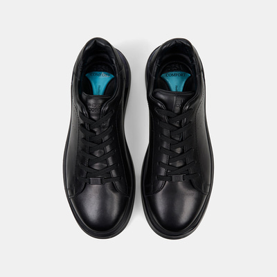 DESA - Erkek Siyah DesaComfort Bağcıklı Deri Günlük Ayakkabı