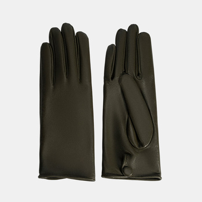 DESA - FY Kadın Yeşil Deri Eldiven