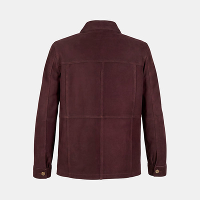 DESA Kadın Kiremit Gömlek Yakalı Düğmeli Süet Ceket