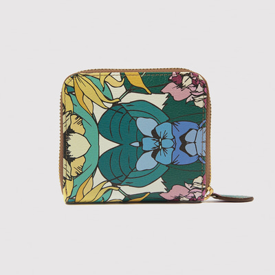 Desenli Kadın Deri Cüzdan