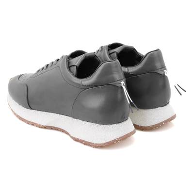 Devon Gri Erkek Deri Spor Ayakkabı
