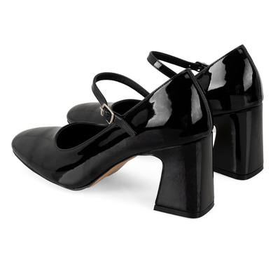 Diay Siyah Kadın Mary Jane Günlük Ayakkabı