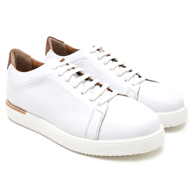 Dick Beyaz Erkek Deri Spor Ayakkabı