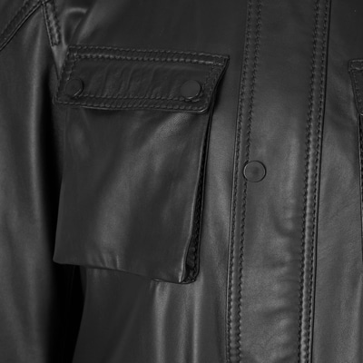 Dione Siyah Erkek Mont